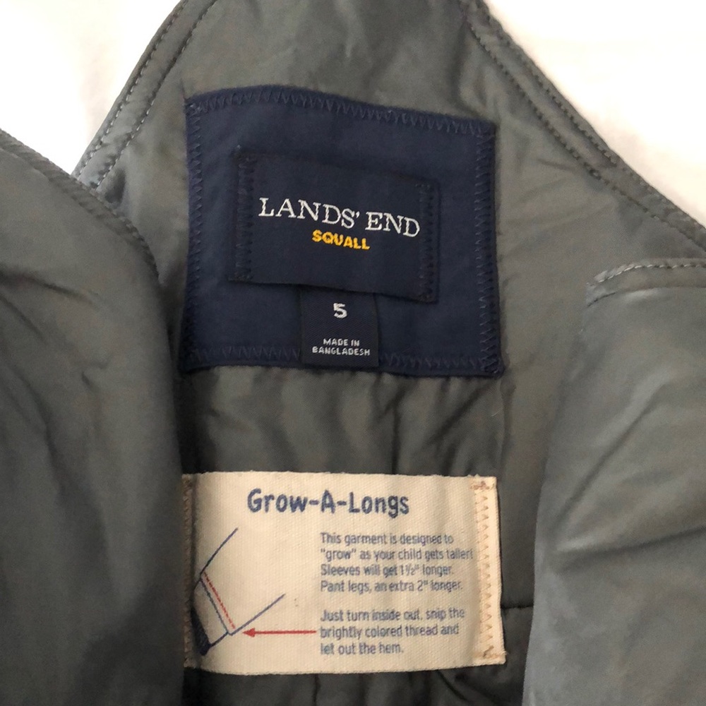 Boys Lands End snow pants